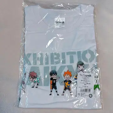 하이큐!!전 원화전 센다이 신규 일러스트 SD 티셔츠 L 사이즈