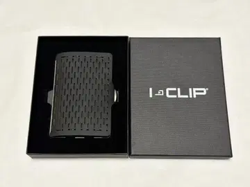 I-CLIP 컴팩트 지갑 머니클립 천연 가죽
