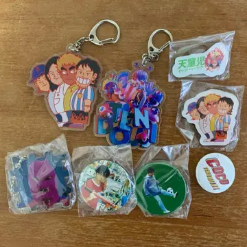 TENDOUJI 키링 배지 마그넷 세트