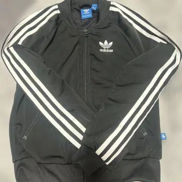 adidas 블랙 트랙 자켓 3라인