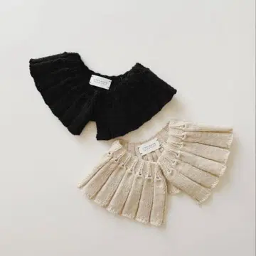 레프론테 l.effrontee 작가 탈부착 카라 손뜨개질