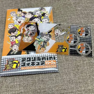 하이큐 V리그 콜라보 한정판 미니 아크릴 스탠드 피규어 카게야마 세트