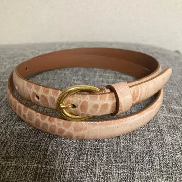 Anderson's 앤더슨 천연 가죽 얇은 벨트 75