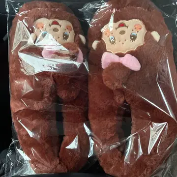 몽치치 룸슈즈 브라운 프리 사이즈