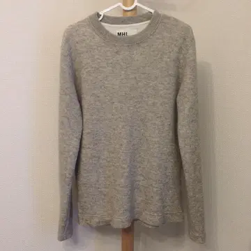MHL. 그레이 크루넥 스웨터 M 사이즈