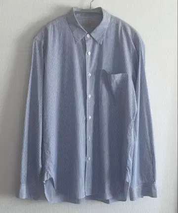 MARGARET HOWELL 스트라이프 긴팔 셔츠