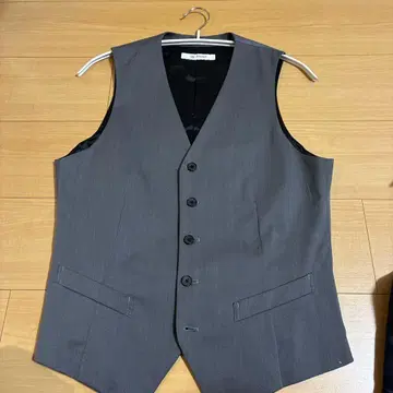 나노 유니버스 그레이 수트 베스트 S 사이즈