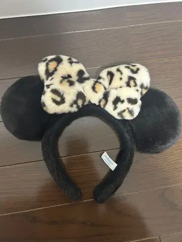 디즈니 머리띠 표범 무늬 레오파드 무늬 레오파드 디즈니 리조트