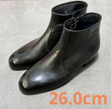 McWater 사이드 고어 부츠 레인부츠 26 EEE 블랙