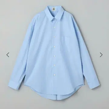 UNITED ARROWS 별주 allery 블루 셔츠