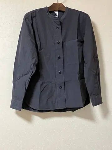 MHL. 흑먹색 긴팔 셔츠 표기 사이즈 1