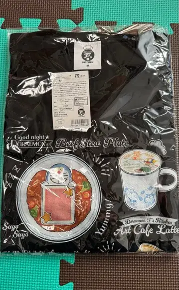 도라에몽 미래 백화점 F's 키친 티셔츠 M