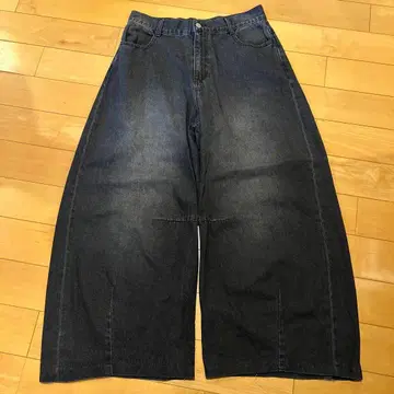 sedacle 와이드 데님 팬츠 그레이