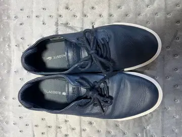 LACOSTE 네이비 캐주얼 슈즈 UK 6.5