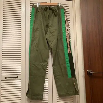 정가 22000엔 RNA 리본 라인 ZIP 팬츠