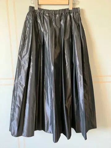 다크 브라운 플리츠 스커트 사이즈 38
