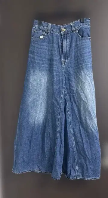 안티카 스커트풍 팬츠 데님