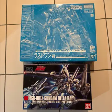 HGUC 1/144 건담 델타카이, MG RX-78-2 건담 Ver