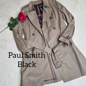 폴스미스 블랙 라벨 트렌치코트 스텐카라 코트 XL