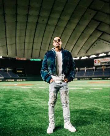 MASU 벨벳 푸퍼 재킷 사이즈 46