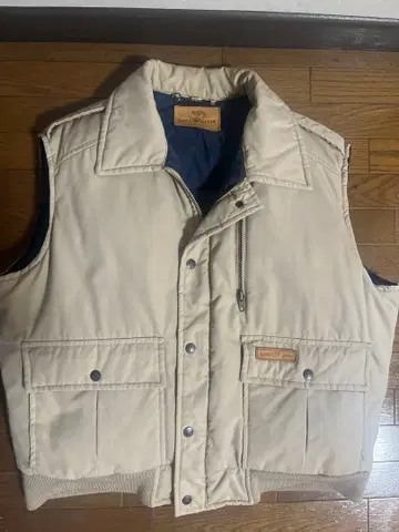 BLACK SHEEP 다운 베스트 XL 베이지