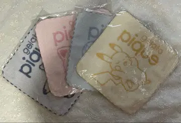 gelato pique 젤라피케 x 포켓몬 슬립 핸드 타월 4개 세트