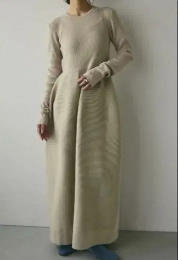 STYLEMIXER 콤비네이션 형태 니트 원피스