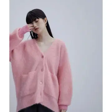 ADAM ET ROPE 핑크 가디건