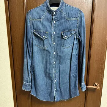 레미레리프 데님 셔츠 긴팔