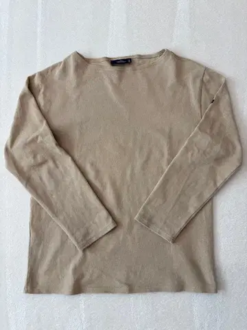 SAINT JAMES 베이지 긴팔 티셔츠 T5 (L 사이즈 상당)