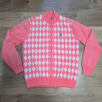 FJ 다이아몬드 패턴 스웨터 L 사이즈