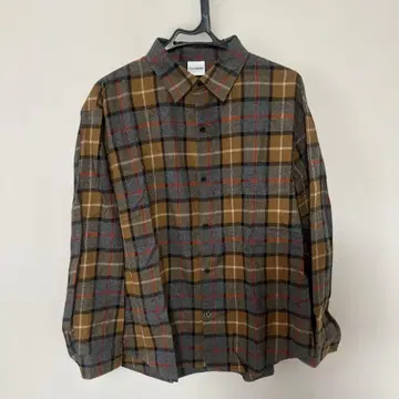 CIAO PANIC 체크 무늬 긴팔 셔츠