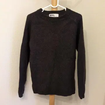 MHL. 브라운 크루넥 스웨터 M 사이즈