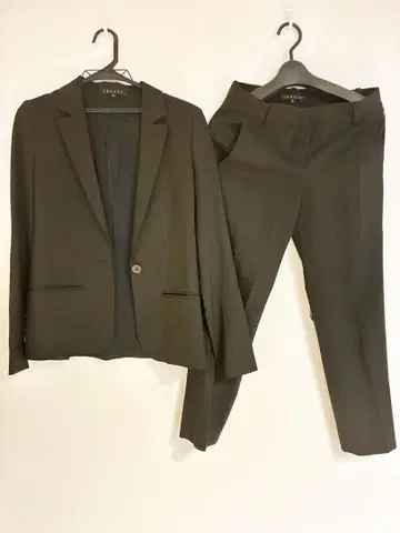 theory 블랙 비즈니스 정장 사이즈 0 팬츠