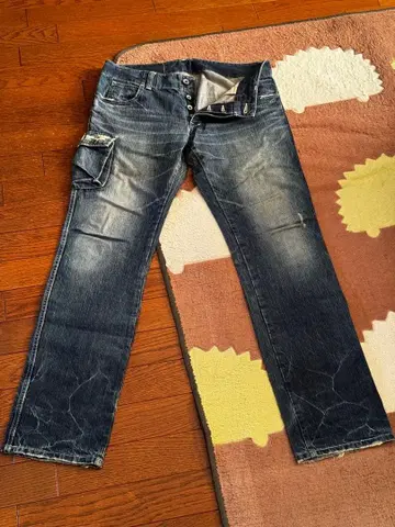 존 불 스트레이트 카고 데님