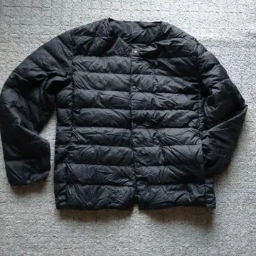 새상품급 무인양품 노카라 다운 자켓 / 사이즈 XL