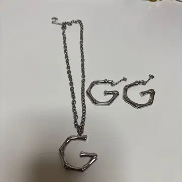 GYDA 목걸이 귀걸이 세트