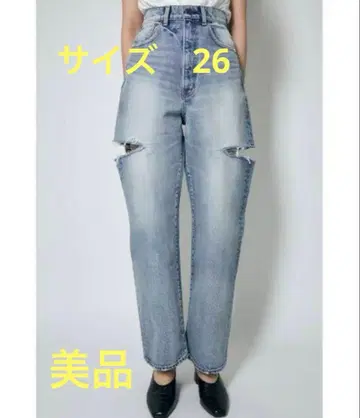 moussy 사이드컷 데님 팬츠