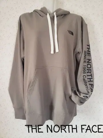 THE NORTH FACE 메시지 로고 후디