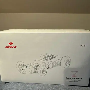 Brabham BT19 1/18 Jack Brabham
