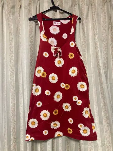 핑크하우스 오버롤 스커트 마가렛 패턴 카네코 이사오 핑크하우스