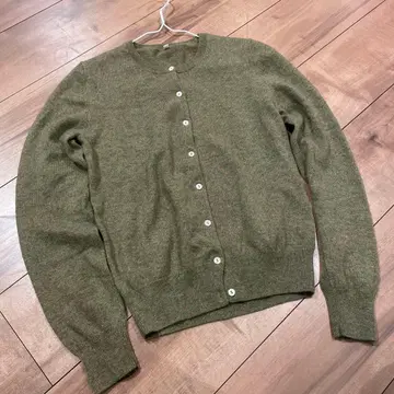무인양품 MUJI 캐시미어 100% 니트 가디건 M 사이즈