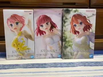 5등분의 신부 피규어 3체 세트 이치카 니노 네잎