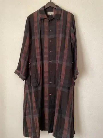 vlas blomme 코트 원피스