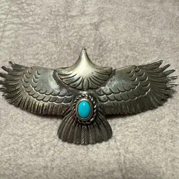 [ 중고 ] 정품 단종 kenshiro 전은 조각 대 이글 은줄 터콰이즈