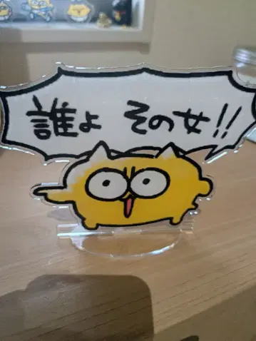 운타 고양이 아크릴 스탠드 POP 누구야 그 여자! 특대형