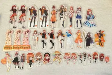 컬러풀 피치 에토 아크릴 스탠드 35개