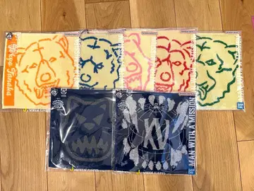 MAN WITH A MISSION 타월 7개 세트