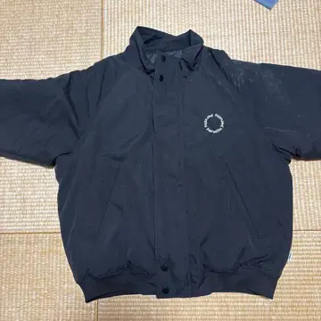 Perushu 페르슈 충전솜 배색 스탠드넥 블루종