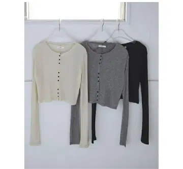 안누크 시어 리브 가디건